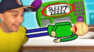 ВСЕ хотят спать... Тсссс... | Baldi's Basics