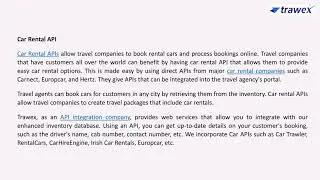 Travel Portal API Provider