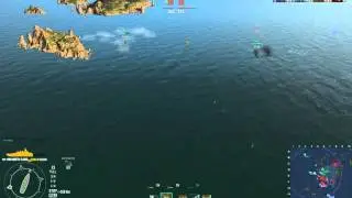 Ямато vs Drifting on an ice floe (КБ wows первая лига)