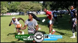 Zalando Vs The Family  Full Game | Supreme Flag football | 4k