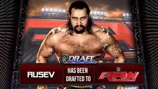 WWE Draft 2016 Official Roster