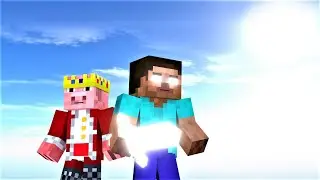 Technoblade vs Herobrine(Minecraft Animation)