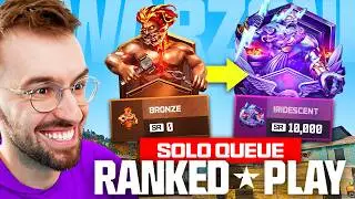 My SOLO Warzone Ranked Journey to Iridescent