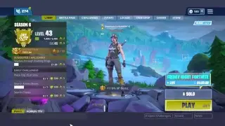 FORTNITE PLAYING WITH THE THE WORST PLAYER EVER WITCH IS ME