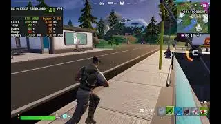 Fortnite (Performance Mode) FPS test | Lenovo Legion 5 (RTX 5060 + Ryzen 7 260)