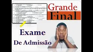 GRANDE FINAL: EXAME DE ADMISSÃO HISTORIA: Academia Militar