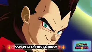 💥🔥SSJ4 VEGETA FIRST GAMEPLAY!!!! | Dragon Ball Gekishin Squadra #dbgs #dbz #moba #rpg #firstlook 