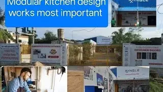 R angle company modular kitchen design works most important || और एंगल कंपनी मॉडल किचन का काम होता 