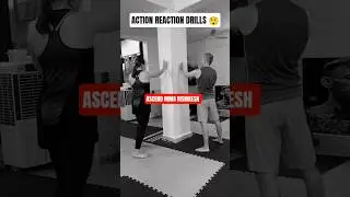 Action reaction drill training 🥊#boxing #mma #kickboxing #ball