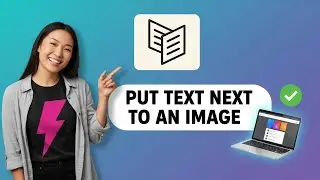 How to PUT TEXT NEXT to an IMAGE in Carrd (Step by Step)