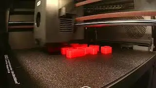 Printing another cube puzzle. Two at the same time.
