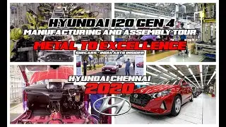 2020 Hyundai i20 manufacturing & Assembly Tour | Metal to Excellence | Chennai | Hyundai India