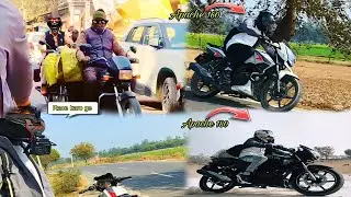 Apache 160 V|S Apache 180 🔥 ||@upwale5029 ||
