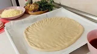 Napravite najmekše testo za picu bez mešenja rukama, najlakši recept 🍕