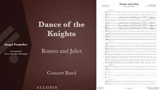 Romeo and Juliet : Dance of the Knights - Sergue&iuml; Prokofiev (score for concert band)