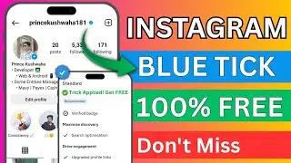 Free Instagram Blue Tick | Instagram Account Verify | Meta Verified Instagram | Blue Tick Instagram