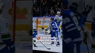 Vancouver Canucks vs Toronto Maple LeafsFinal Score: 0 - 5🔥 A hot, intense game from start to finish