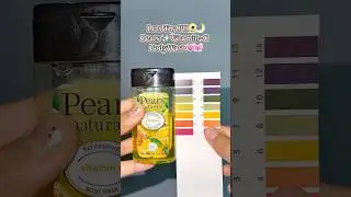 Test Ph of pears Bodywash #youtubeshorts #aestheic #beauty #phlevel #phtesting #youtubeinfluencers
