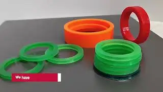 OEM ODM industrial plastic PU sealing ring customized polyurethane plastic O ring