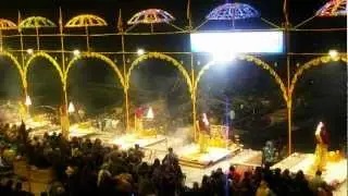 &Iacute;ndia, Varanasi - Cerim&ocirc;nia do fogo no Ganges