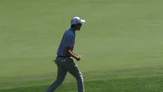 Chesson Hadley&rsquo;s chip-in par saver is the Shot of the Day
