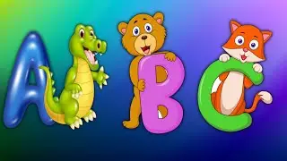 Alphabet Animals | ABCD With Animals | Learn ABC With Animals Name | Animals ABC Song For Kids|