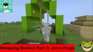 Shopping District Part 3: Jim's Frogs - Jobcraft Green Axolotl Survival Minecraft