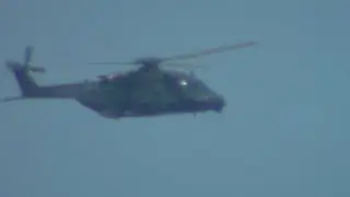 ITALIAN ARMY AVIATION HH90 HELICOPTER ON MARZAGLIA AITFIELD
