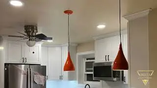 Quartz countertop installation