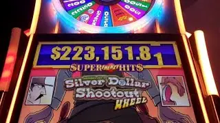 Silver Dollar Shootout Wheel @FJslots956 @ Kickapoo Lucky Eagle Casino 