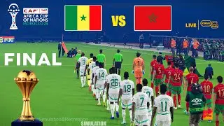 SÉNÉGAL vs MAROC | LA FINALE | Coupe d'Afrique des Nations CAF 2025 | eFootball PES