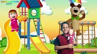 The BOO BOO SONG com Masha e o Urso toy/Dodoi da Masha toy/ Nursery Rhymes Kids &  - M&uacute;sica Infantil