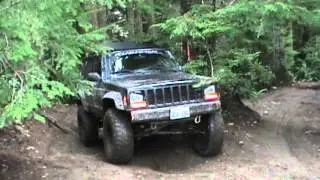Lifted XJ at Tahuya