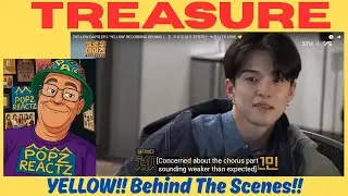 Fun Song Recording!! \ TREASURE - Yellow Recording BTS!! \ Reaction!!!