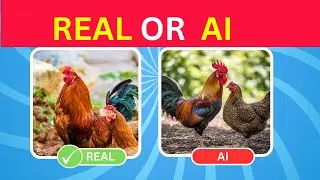 Real vs AI Challenge | Can You Spot the Fake 99% Fail