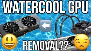 Live! Repair GTX1070 Watercooled to air fan conversion Nvidia Budget Gaming GPU vs 1060 980ti Pt2