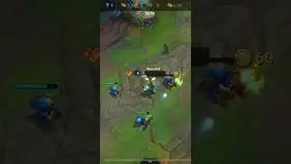 Ziggs Outplay and escape #leagueoflegends #wildrift #mobilelegends #leagueoflegendswildrift #gaming