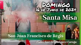 ✅ MISA DE HOY domingo 16 de Junio 2024 - Padre Arturo Cornejo