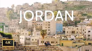 FLYING OVER JORDAN (4K UHD) - Relaxing Music Along With Beautiful Nature Videos(4K Video Ultra HD)