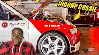 Гоночный автомобиль RACEWORKS ESCORT COSWORTH мощностью 1000 л.с.! #cosworth #escort #ford #forde...