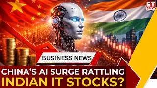 Is China&rsquo;s AI Boom Shaking Indian IT Stocks? | Indian IT Sell-Off Explained | Business News | ET Now
