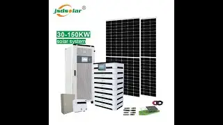 Energy Storage System 50KW Off Grid Solar Power System for Farm/Factory/Hospital/Communicate Tower