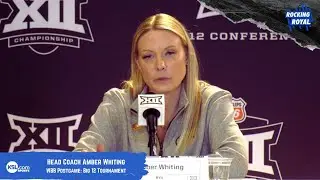 BYU Women's Basketball | Big 12 Tournament - Game 1 | HC Amber Whiting