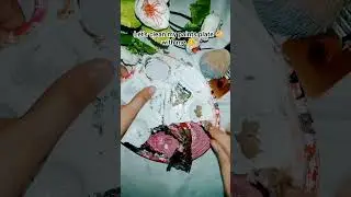 clean my plate 🎨 wait for results #paintsplate #shorts