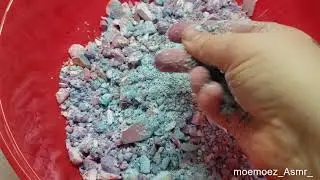 Hand Sifting ~ Asmr Gym Chalk ~ Crush ~ Crunch