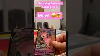 Unboxing Pok&eacute;mon Cards Part 3! #trending #shorts #viral