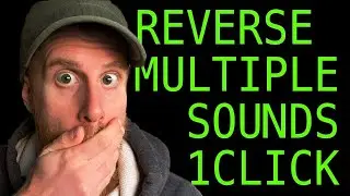 How to reverse multiple sounds all at once in any DAW with initial reverse