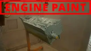 Painting the Engine - Block prep, masking and paint