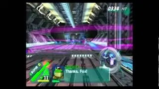 Star Fox: Assault- Bronze Playthrough Mission 5 (Asteroid Belt: The Aparoid Menace)