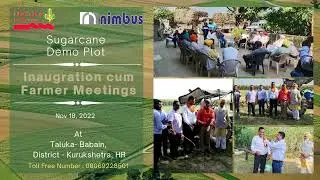 Sugarcane Demo Plot  - Meetings